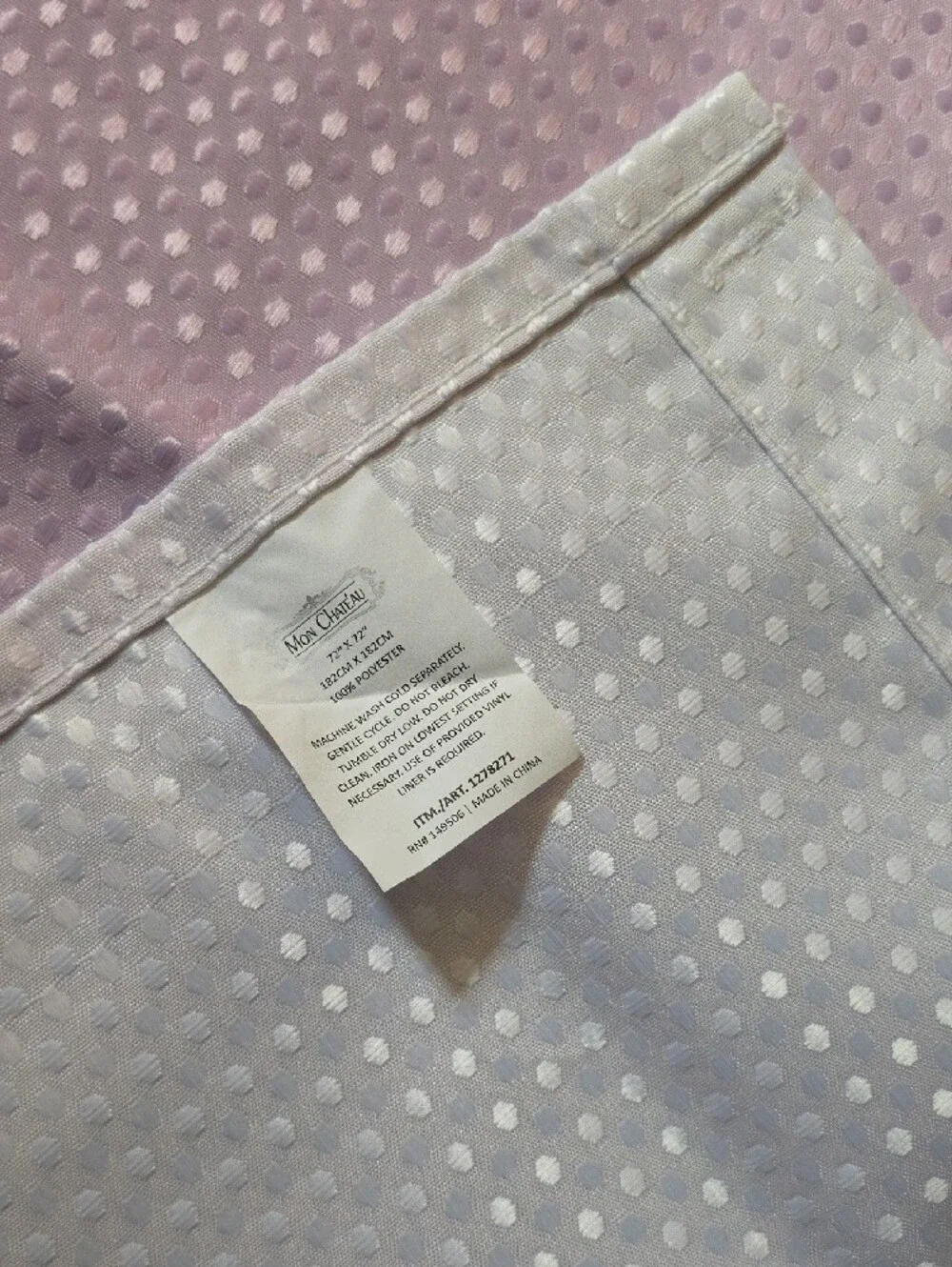 Mon Chateau Heavy Polyester Fabric 72x72
